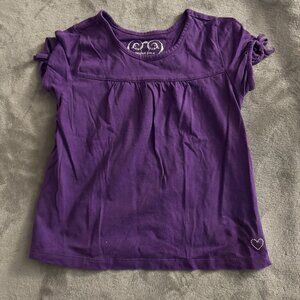 EUC Children's Place Purple Short Sleeve T-Shirt Sz 24mos